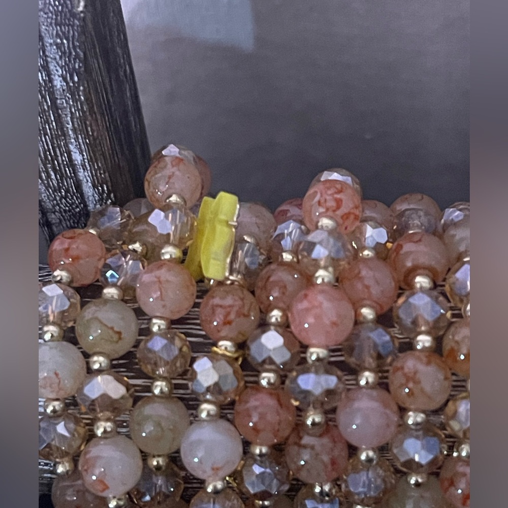 Charm Glass Beaded Bracelets Stackable Bracelets - Picture 15 of 17